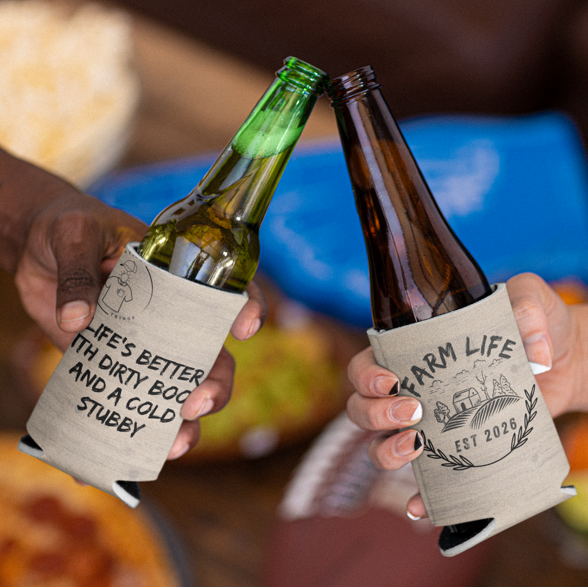 Farm Life Stubbie (Life's Better)