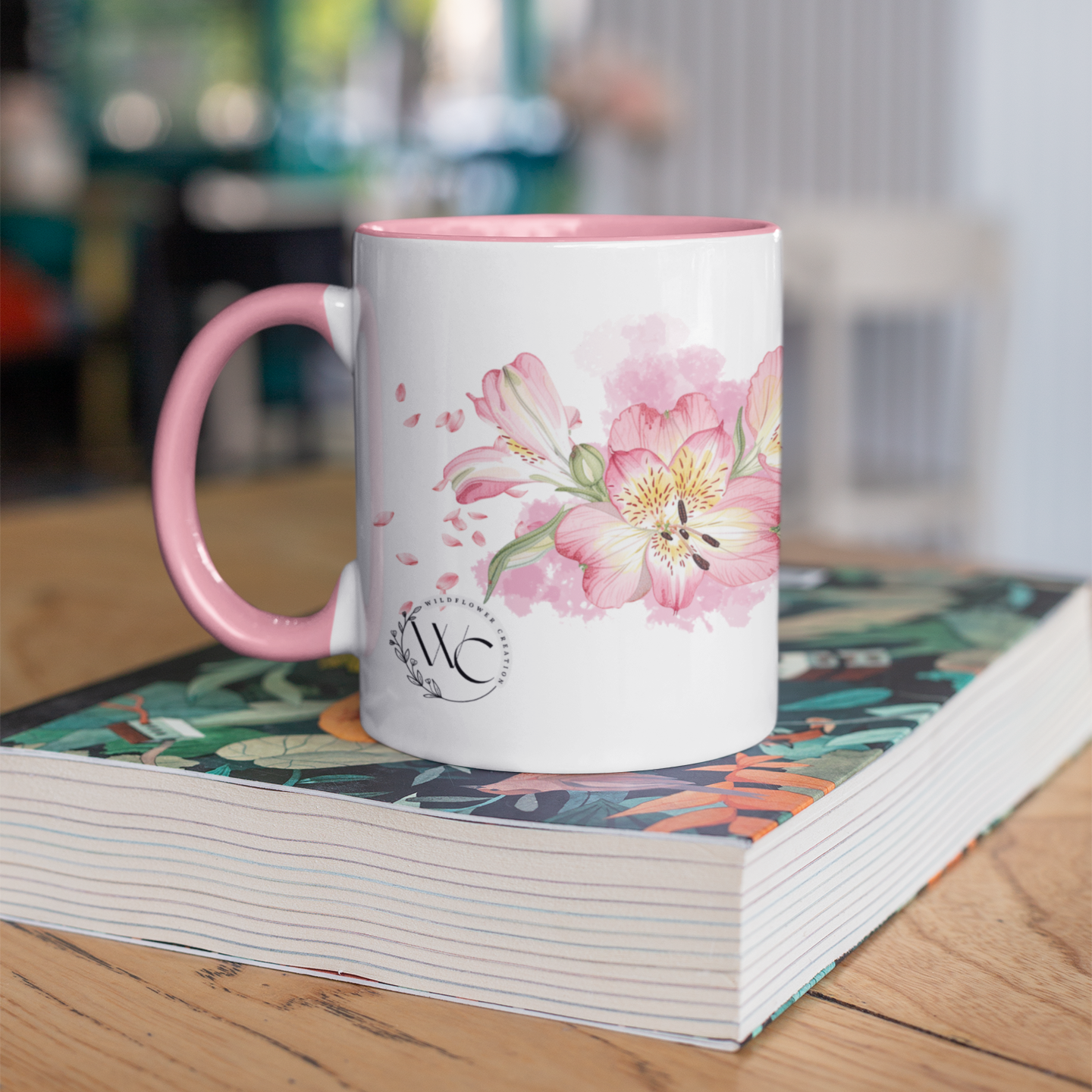 Wildflower Colored Mug